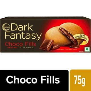 DARK CHOCO FILLS 75 GM.