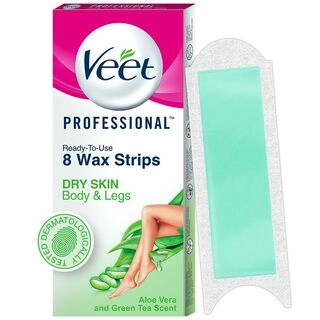 WAX STRIPS DRY SKIN 8 PCS.
