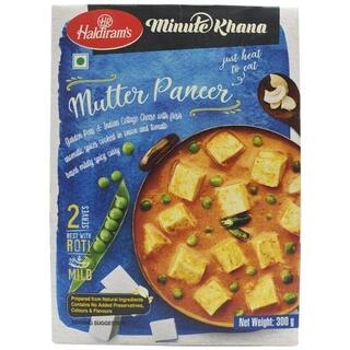 Haldiram'S Minute Khana Mutter Paneer 300Gm