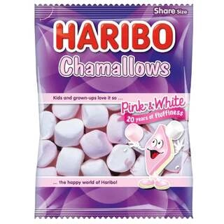 HARIBO CHAMALLOWS PINK&WH 140 GM