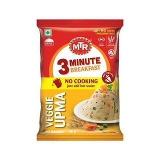 VEGETABLE UPMA 60 GM.