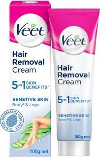 HAIR REMOVAL SENSITIVE SKIN 100GM.