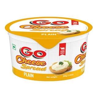 Go Cheese Spread Plain 200Gm