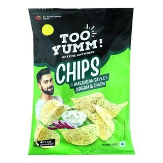 CHIPS AMERICAN CREAM & ONION 52 GM.
