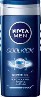 SHOWER GEL COOLKICK 250 ML.