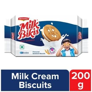 MILK BIKIES CREAM 200 GM.