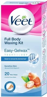 FULL BODY WAXING KIT SENSITIVE SKIN 20PCS