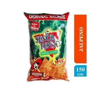 SENOR PEPITO JALPENO TORTILLA CHIPS (GREEN) 140 GM.