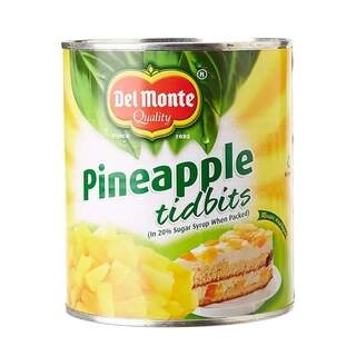 PINEAPPLE TIDBITS 850 GM.