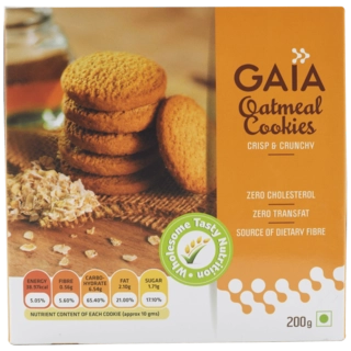 COOKIES OATMEAL 200 GM.