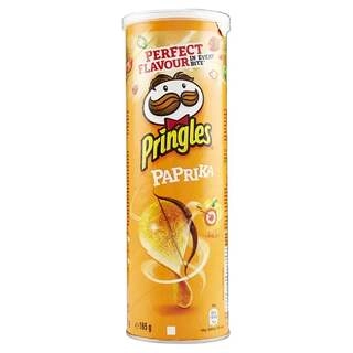 PRINGLES PAPRIKA 165GM