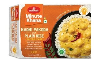 Haldiram'S Minute Khana Kadhi Pakoda With Plain Rice 375Gm