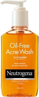 Oil Free Acne Wash Facial Cleanser