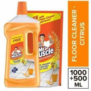 MR MUS FLOOR CLEANER CITRUS 1 LTR.