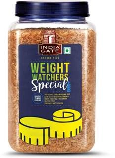 RICE BROWN JAR 1KG.