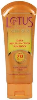 Safe Sun Daily Multi Function Sunscreen Spf 70 60Gm