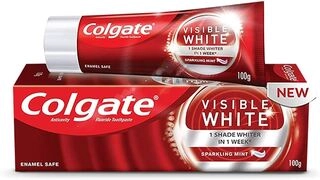 VISIBLE WHITE SPARKLING MINT 120 GM.