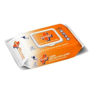 GERM PROTECTION WIPES 72PC