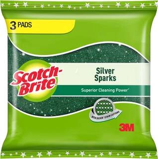 SILVER SPARKS LARGE PAD 3N