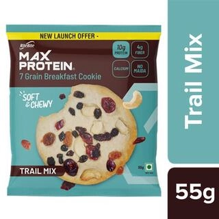 MAX PROTEIN 7 GRAIN COOKIES TRAIL MIX 55 GM.