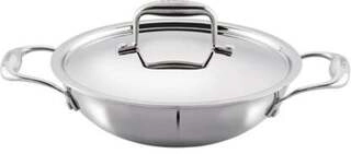 PLATINUM DEEP KADAI WITH LID 22 CM.