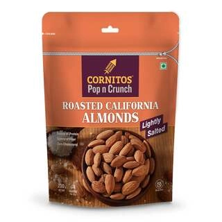 LIGHTLY SALTED ALMONDS 200GM