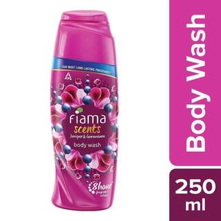 B/WASH JUNIPER & GERANIUM 250ML