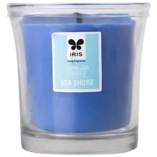 IRIS AROMA TAPER JAR CANDLE SEA SHORE
