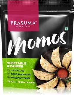VEGETABLE MOMOS 24 PCS.