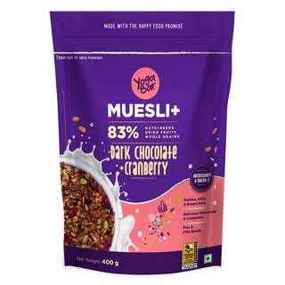 MUESLI DARK CRANBERRY 400 GM.