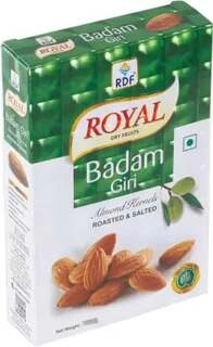 BADAM ROASTED SALTED 250GM
