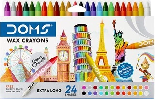Wax Crayons 24Shades