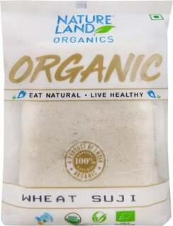 NATURELAND WHEAT SOOJI 500 GM.