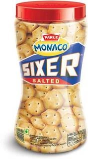Monaco Sixer Salted Biscuits Jar 200Gm