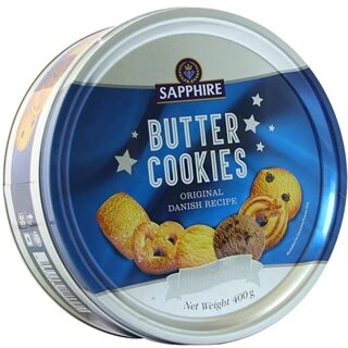 Sapphire Butter Silver Cookies 350Gm