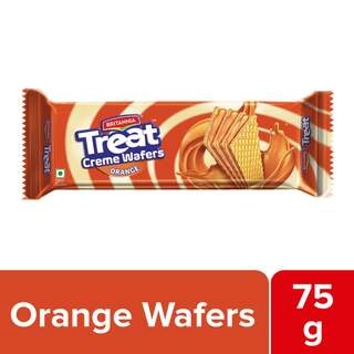 TREAT WAFFERS ORANGE 55 GM.