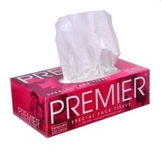 PREMIER FACE TISSUE 2 IN 1 (2 PLY)