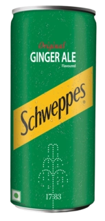GINGER ALE CAN