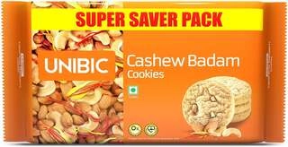 UB KESAR CASHEW BADAM COOKIES COMBO 500 GM.