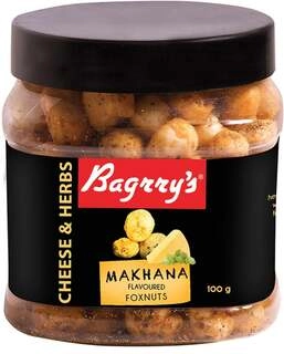 S CHEESE& HERBS MAKHANA FOX NUTS 100GM