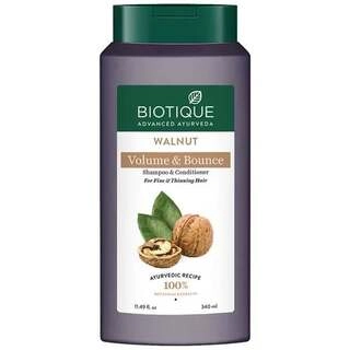 Walnut Volume & Bounce Shampoo & Conditioner 340Ml
