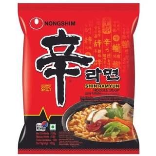 SHIN RAMYUM NOODLE SOUP SPICY 120 GM.