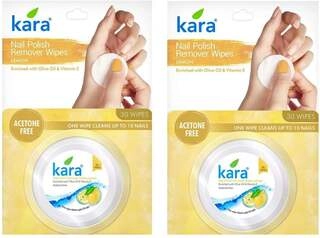Nail Remover Wipes Lemon