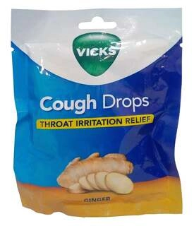 COUGH DROP GINGER 20 DROPS * 2GM.