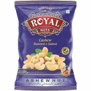 KAJU ROASTED SALTED ROYAL 250GM