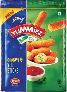 CRISPYY VEG STICKS 320 GM.