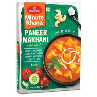 Haldiram'S Minute Khana Paneer Makhani 300Gm