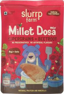 Slurrp Farm Millet Dosa Mix Beetroot 150Gm