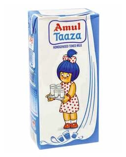 MILK TAAZA TONED 1 LTR.