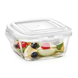 GLASS KLIP N STORE SQUARE 800ML